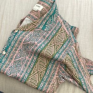 Pull & Bear button down short sleeve shirt